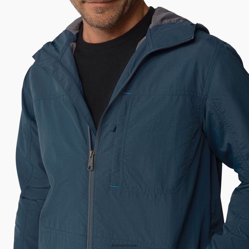 azul de la fuerza aérea (af) hombres Chaqueta antidesgarro con capucha Protect Cooling Dickies vestir X4H0F1154