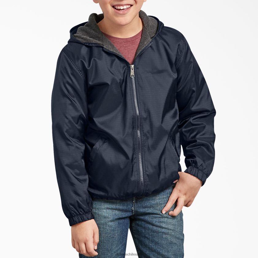 azul marino oscuro (dn) niños chaqueta con forro polar Dickies vestir X4H0F2695