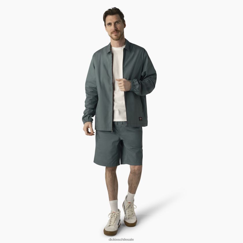 lincoln verde (ln) hombres chamarra de pase de becas de skate Dickies vestir X4H0F1050