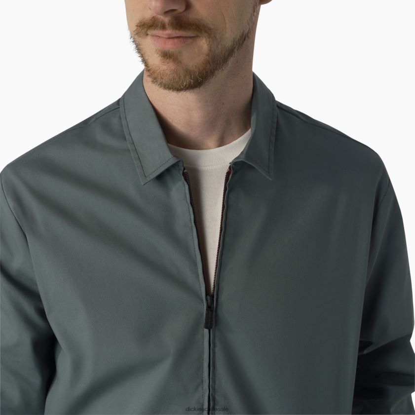 lincoln verde (ln) hombres chamarra de pase de becas de skate Dickies vestir X4H0F1050