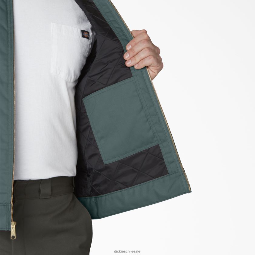 lincoln verde (ln) hombres chamarra eisenhower con aislamiento Dickies vestir X4H0F969