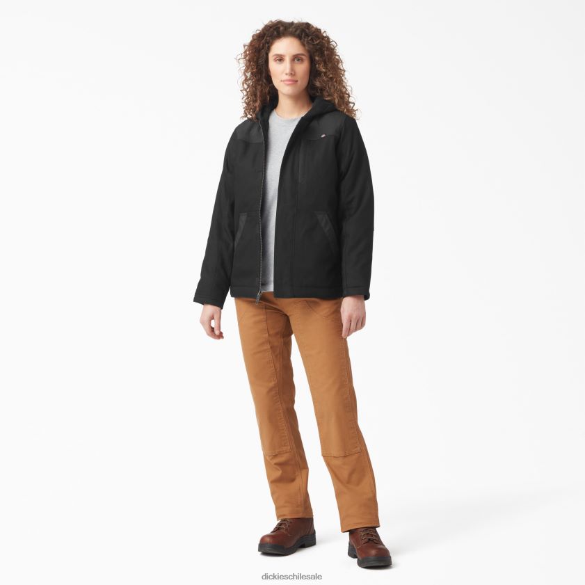 negro (bkx) mujer chaqueta aislante Duratech Renegade Dickies vestir X4H0F2372
