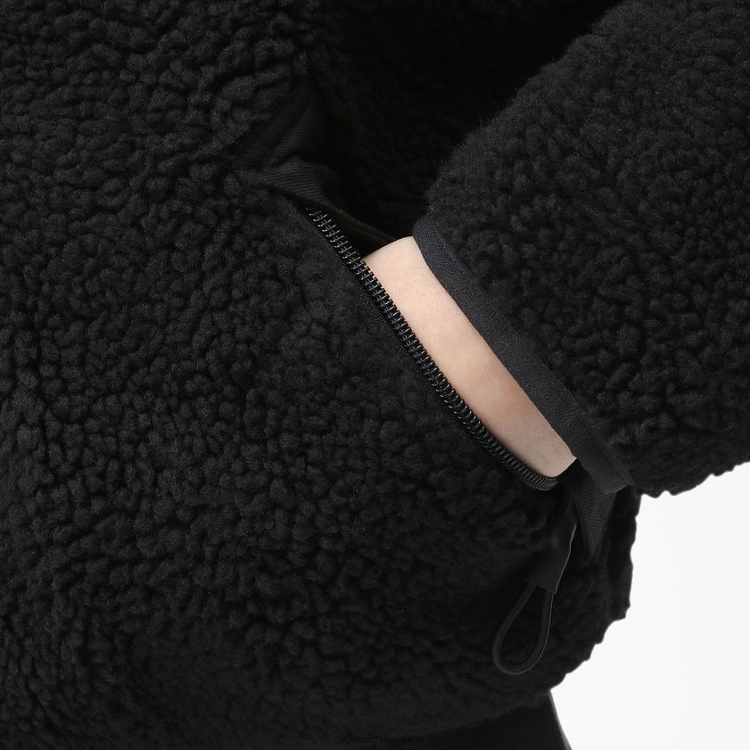 negro (bkx) mujer chaqueta de forro polar roja Dickies vestir X4H0F2314