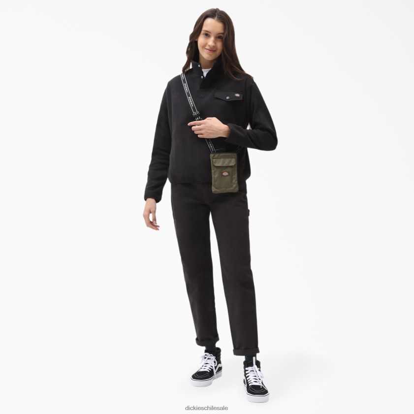 negro (bkx) mujer jersey de lana de puerto allen Dickies vestir X4H0F2365