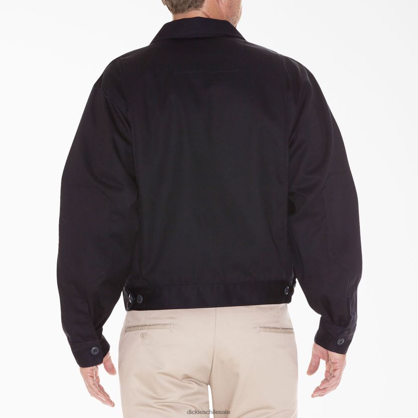 negro (negro) hombres chamarra de camionero de 1922 Dickies vestir X4H0F1168