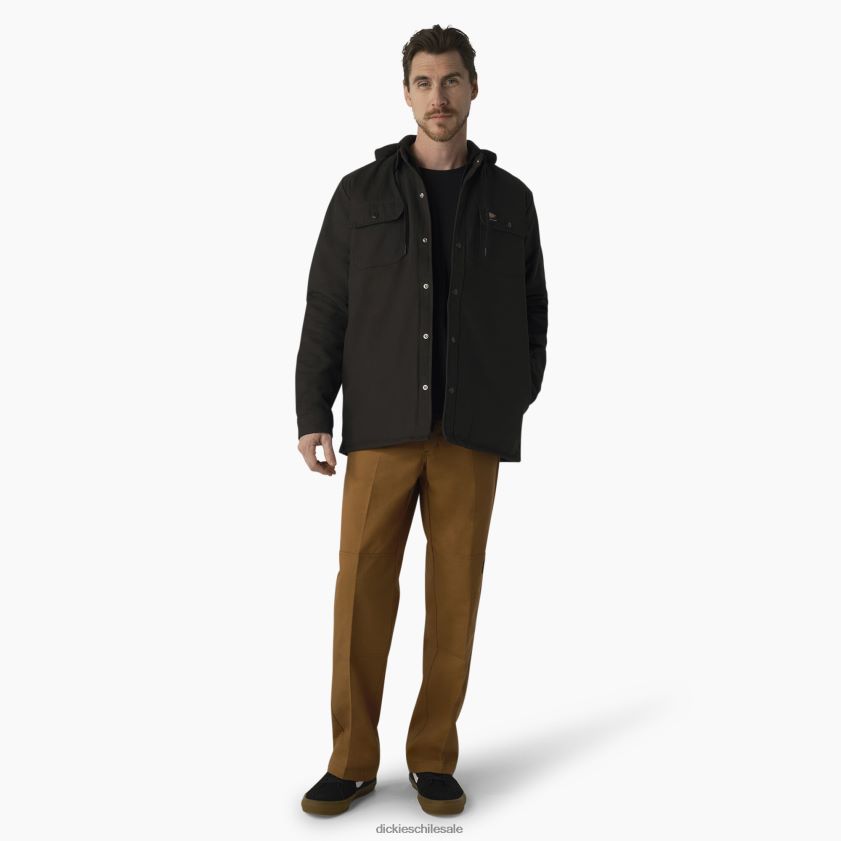 negro (negro) hombres chamarra de pato de skate Dickies vestir X4H0F1026