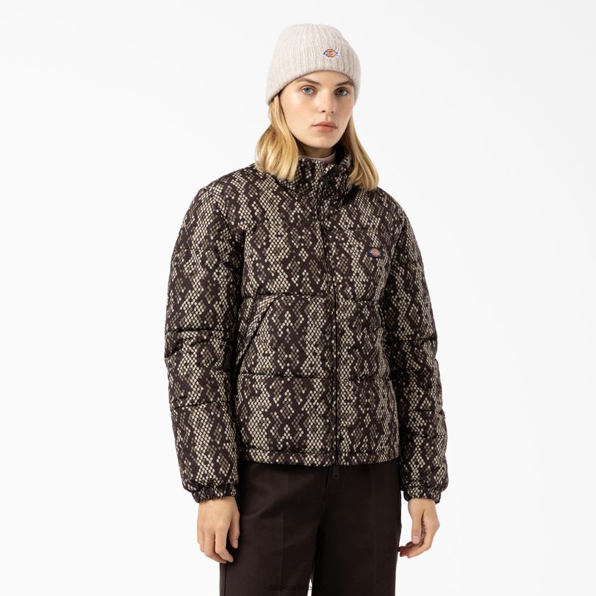 negro (negro) mujer chaqueta acolchada camden Dickies vestir X4H0F2333