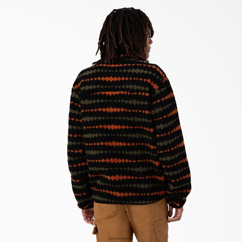 negro/verde militar (bmn) hombres chaqueta polar falkville Dickies vestir X4H0F1164