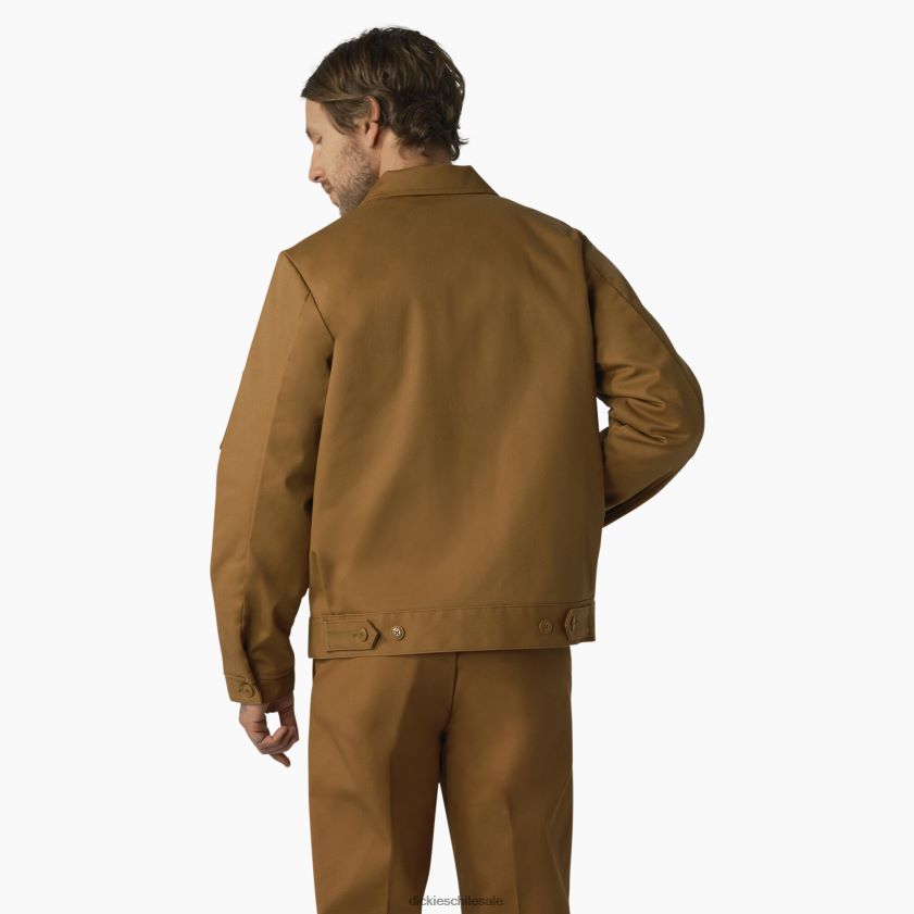 pato marrón (wsd) hombres chamarra eisenhower con aislamiento Dickies vestir X4H0F971