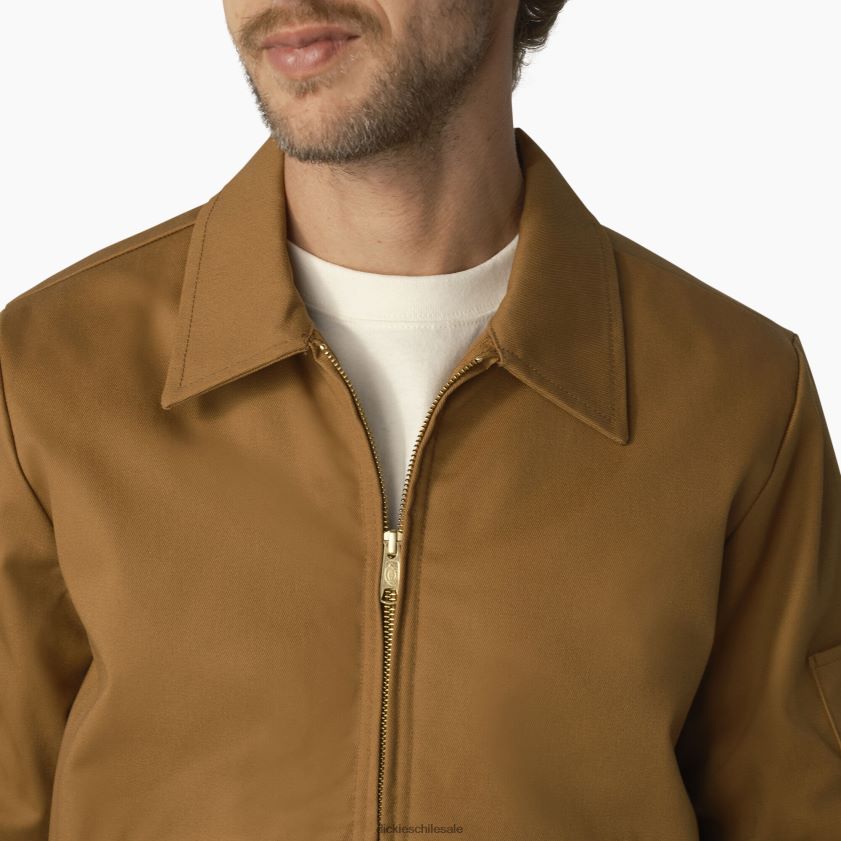 pato marrón (wsd) hombres chamarra eisenhower con aislamiento Dickies vestir X4H0F971