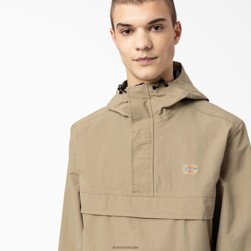 regular hombres chaqueta tipo anorak con vista al glaciar Dickies vestir X4H0F1161