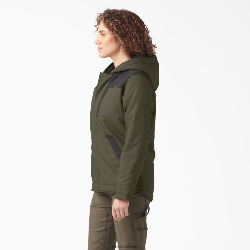 verde musgo (ms) mujer chaqueta aislante Duratech Renegade Dickies vestir X4H0F2374