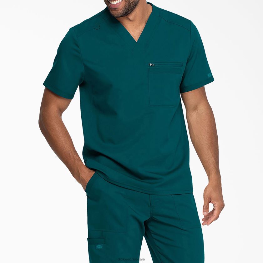 azul caribe (crb) hombres blusa médica Balance con cuello en V Dickies vestir X4H0F1363 azul caribe (crb) hombres blusa médica Balance con cuello en V Dickies vestir X4H0F1363