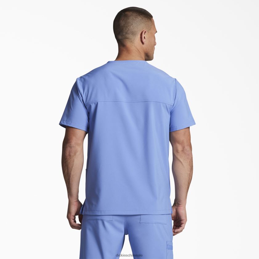 azul cielo (cbl) hombres blusa médica unisex eds essentials con cuello en v Dickies vestir X4H0F1401