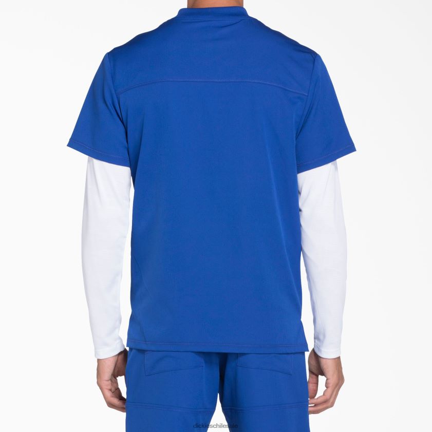 azul galaxia (gbl) hombres blusa médica dynamix con cuello en v Dickies vestir X4H0F1354