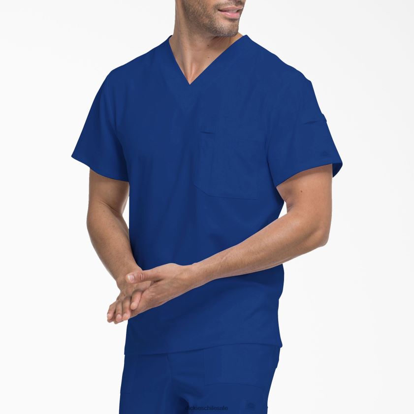 azul galaxia (gbl) hombres blusa médica eds essentials con cuello en v Dickies vestir X4H0F1328