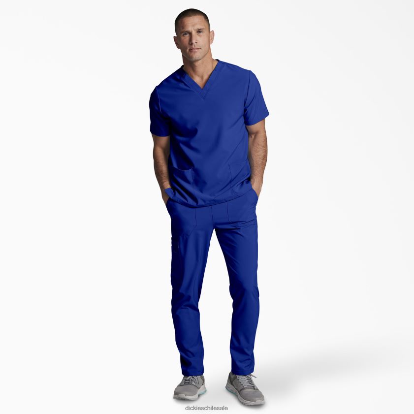 azul galaxia (gbl) hombres blusa médica unisex eds essentials con cuello en v Dickies vestir X4H0F1402