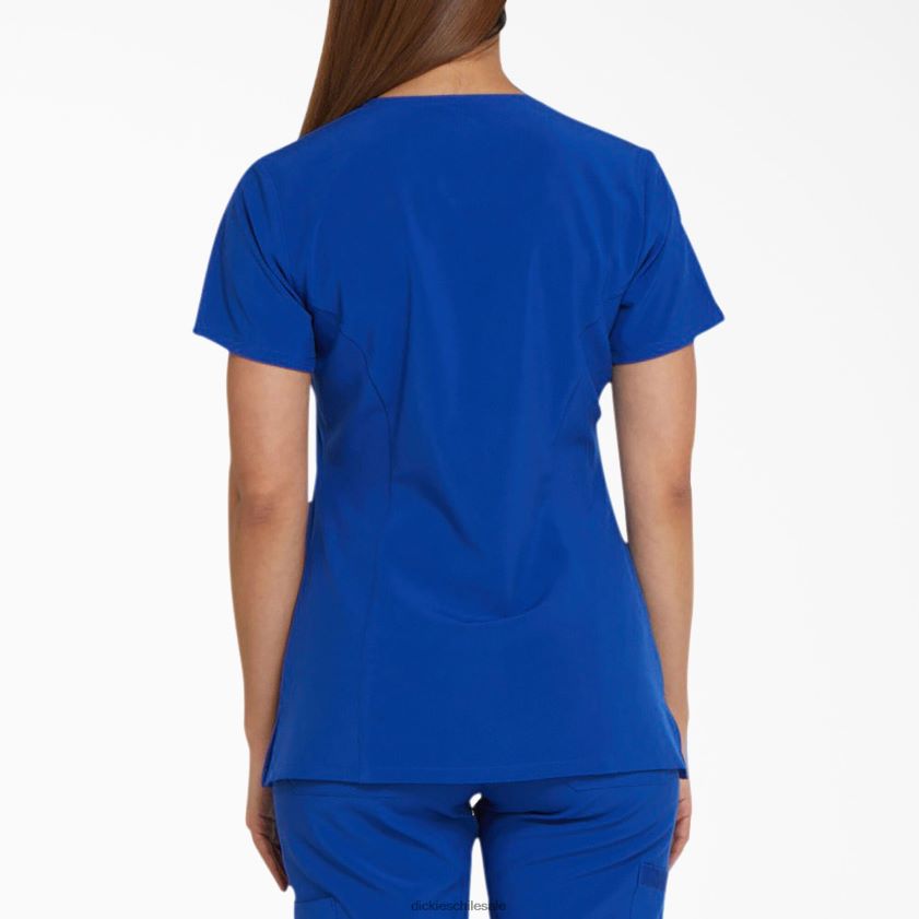 azul galaxia (gbl) mujer blusa médica eds essentials con cuello en v Dickies vestir X4H0F2450