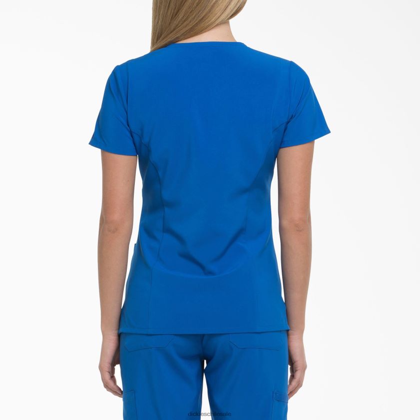 azul rey (rb) mujer blusa médica eds essentials con cuello en v Dickies vestir X4H0F2457