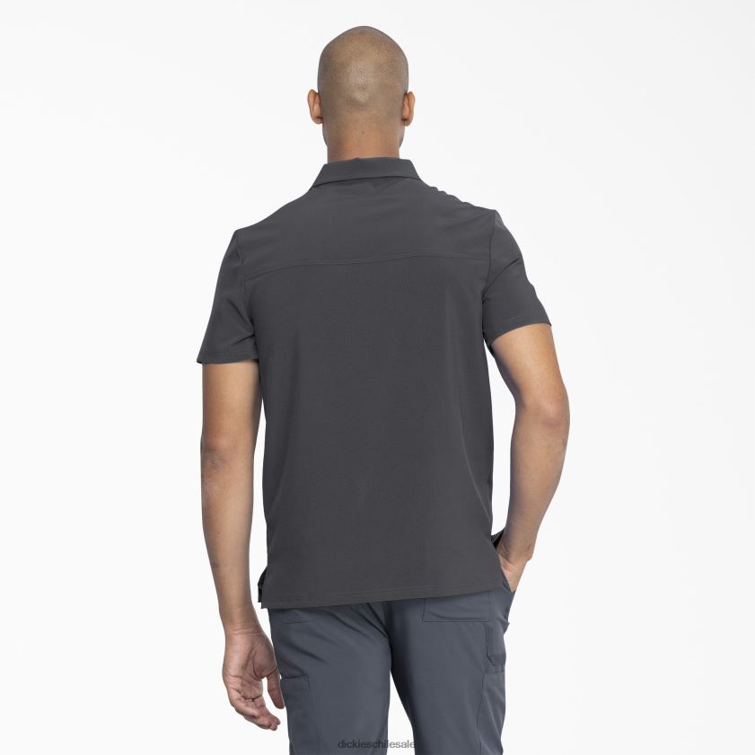 gris peltre (banco) hombres polo médico eds essentials Dickies vestir X4H0F734
