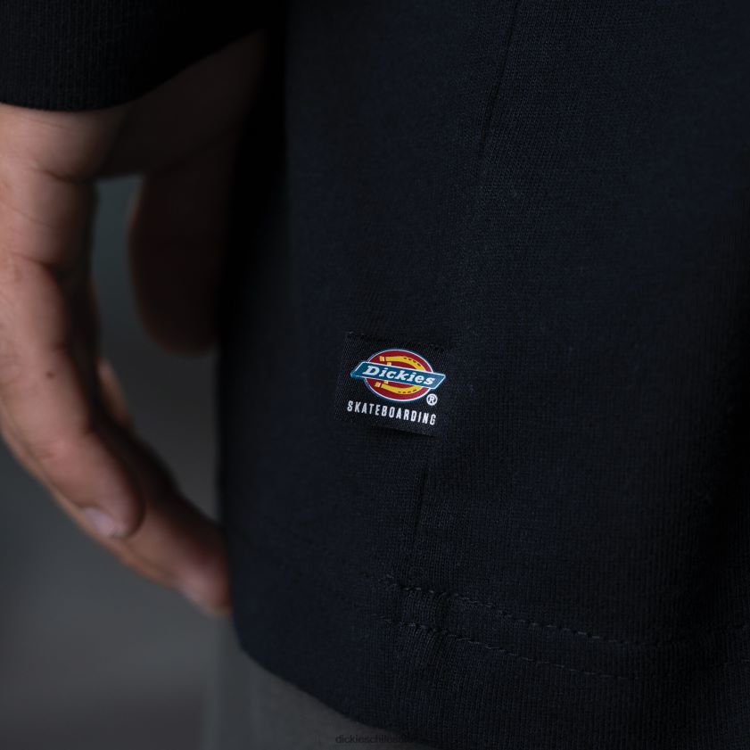 negro (kbk) hombres polo manga larga ronnie sandoval Dickies vestir X4H0F879