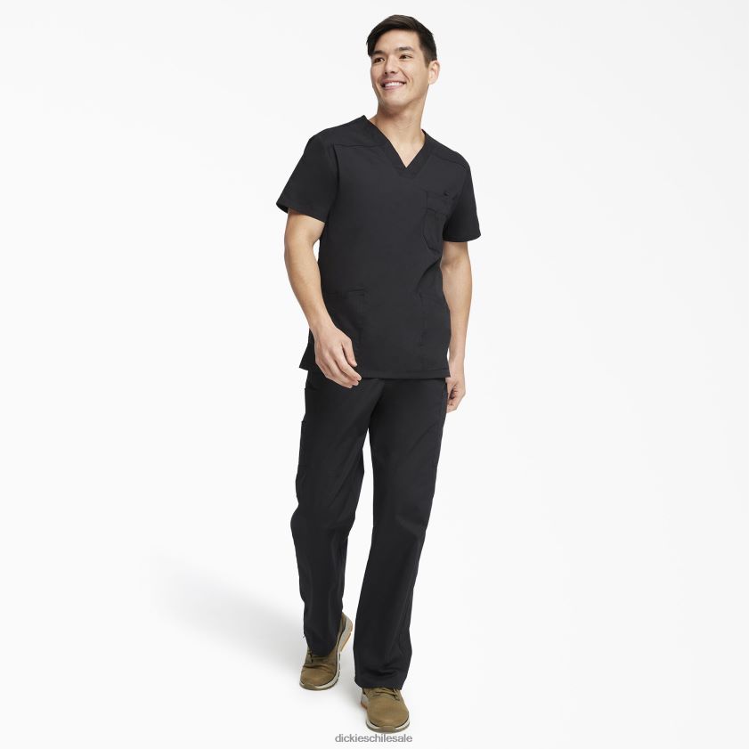 regular hombres blusa médica con cuello en V de la firma eds Dickies vestir X4H0F1257