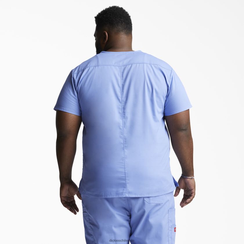 regular hombres blusa médica con cuello en V de la firma eds Dickies vestir X4H0F1258