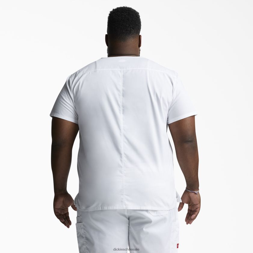 regular hombres blusa médica con cuello en V de la firma eds Dickies vestir X4H0F1260
