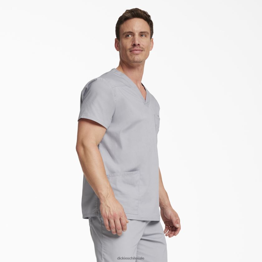 regular hombres blusa médica con cuello en V de la firma eds Dickies vestir X4H0F1262