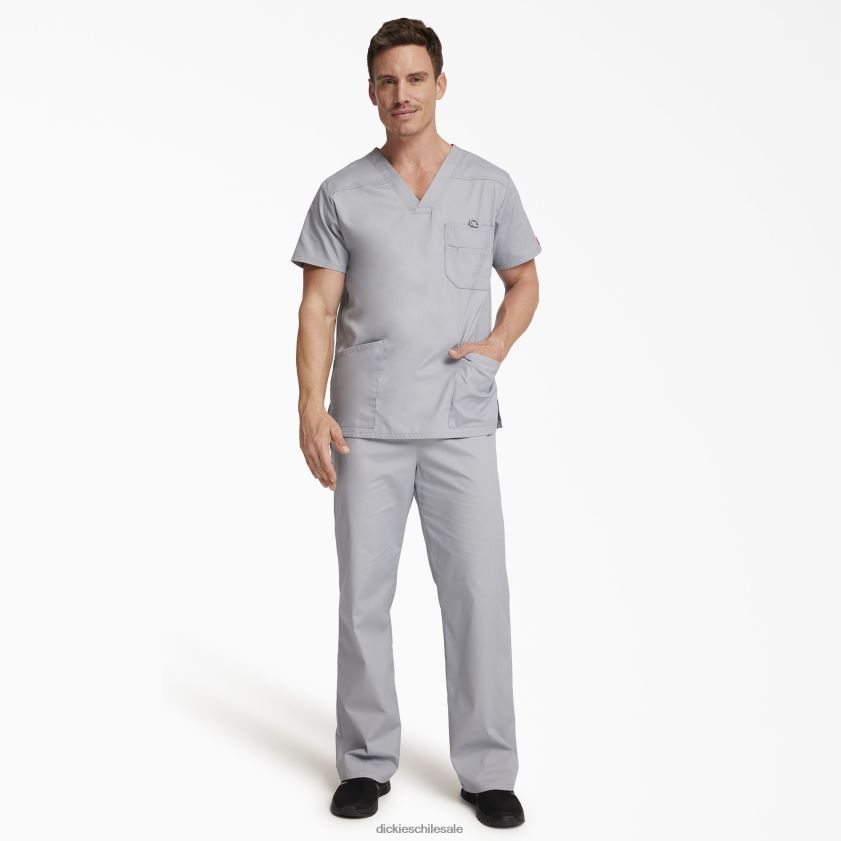regular hombres blusa médica con cuello en V de la firma eds Dickies vestir X4H0F1262