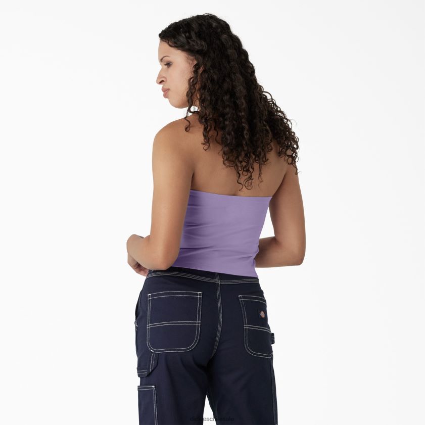 rosa morada (ur2) mujer parte superior de tubo de punto Dickies vestir X4H0F2170