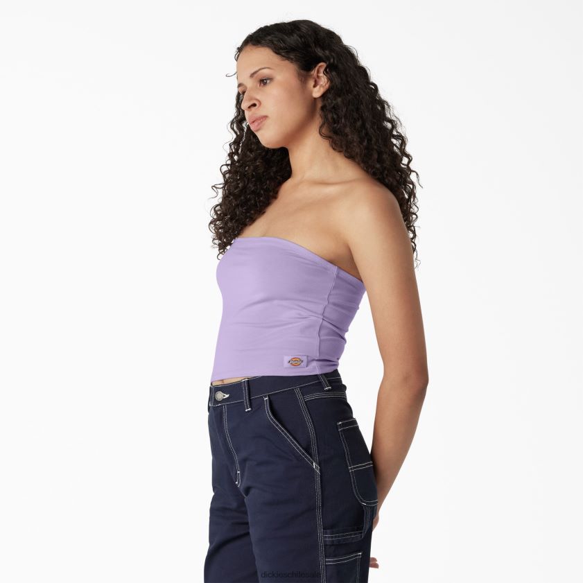 rosa morada (ur2) mujer parte superior de tubo de punto Dickies vestir X4H0F2170