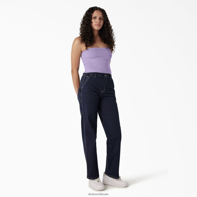 rosa morada (ur2) mujer parte superior de tubo de punto Dickies vestir X4H0F2170
