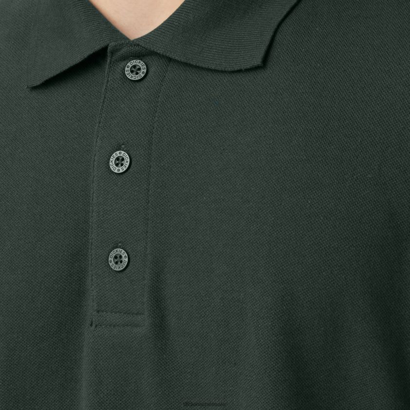verde cazador (gh) hombres polo de manga corta de piqué talla adulto Dickies vestir X4H0F664