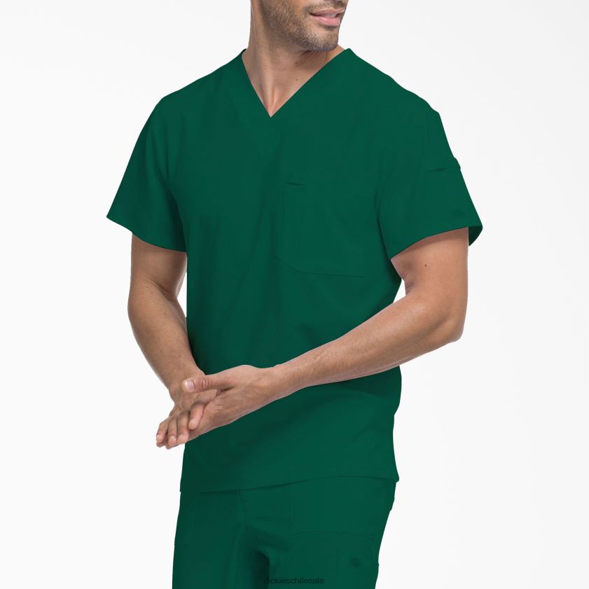 verde cazador (htr) hombres blusa médica eds essentials con cuello en v Dickies vestir X4H0F1329