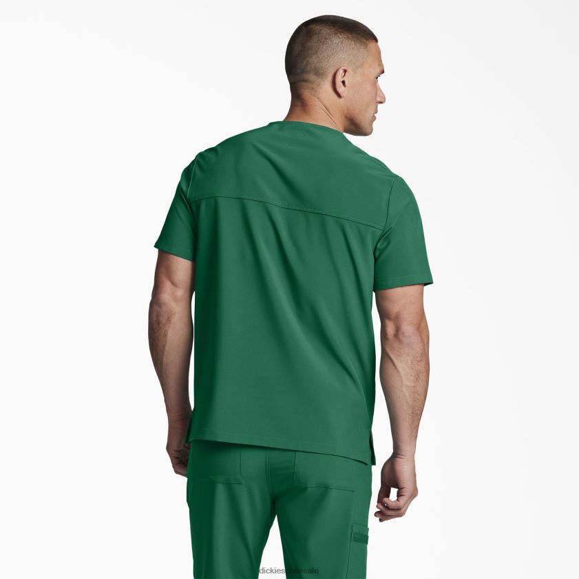 verde cazador (htr) hombres blusa médica unisex eds essentials con cuello en v Dickies vestir X4H0F1403