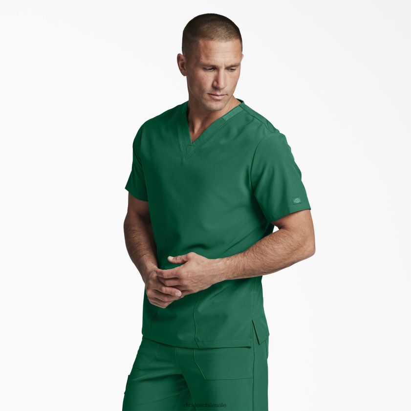 verde cazador (htr) hombres blusa médica unisex eds essentials con cuello en v Dickies vestir X4H0F1403