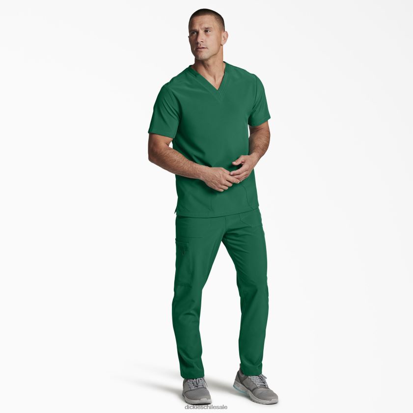 verde cazador (htr) hombres blusa médica unisex eds essentials con cuello en v Dickies vestir X4H0F1403