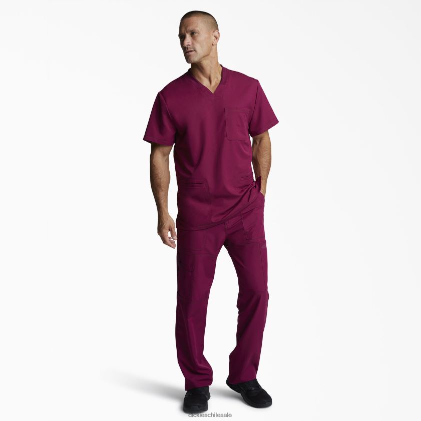 vino (ganar) hombres blusa médica dynamix con cuello en v Dickies vestir X4H0F1360