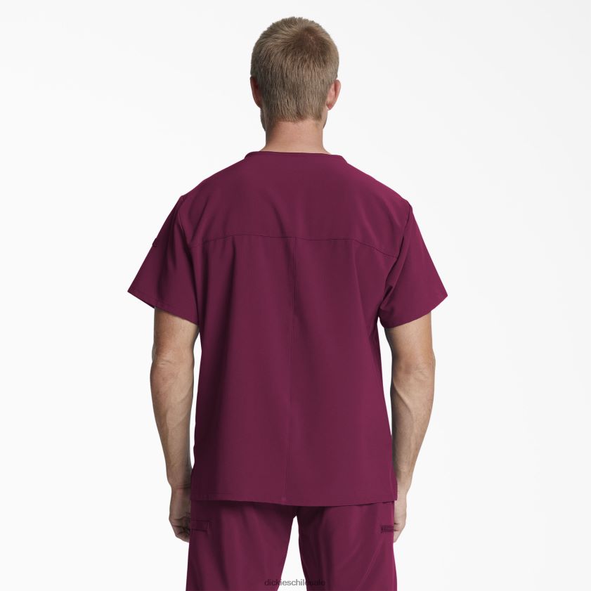 vino (ganar) hombres blusa médica eds essentials con cuello en v Dickies vestir X4H0F1335