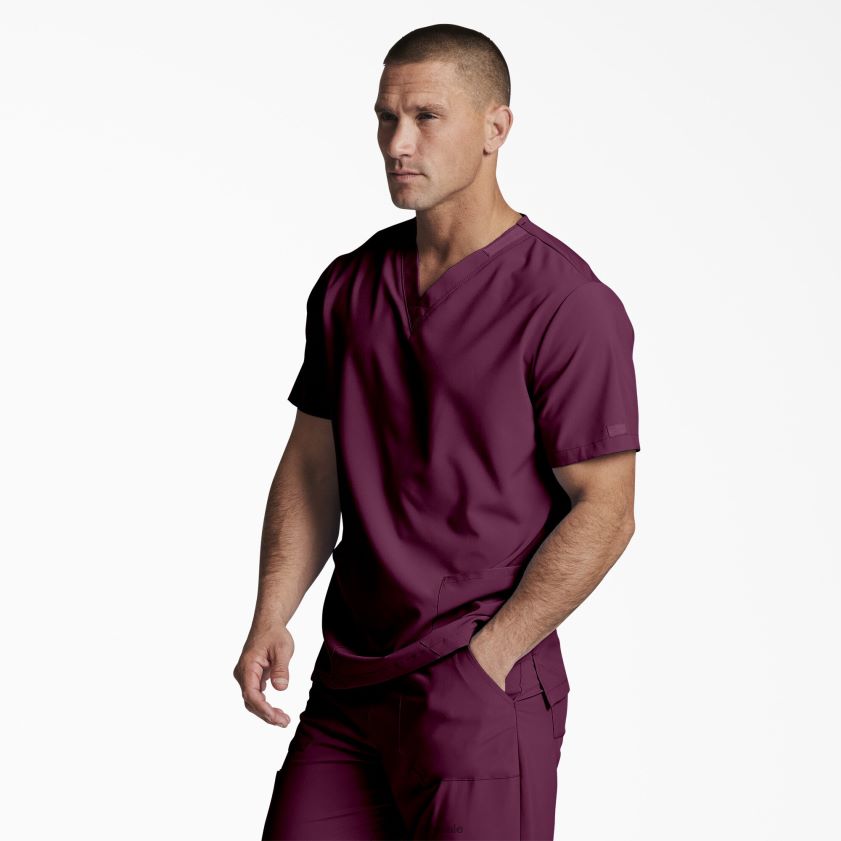 vino (ganar) hombres blusa médica unisex eds essentials con cuello en v Dickies vestir X4H0F1407