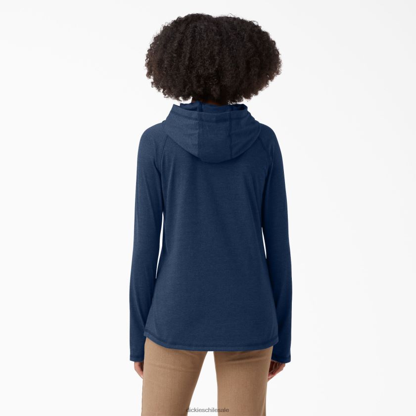 brezo azul marino oscuro (dnh) mujer playera solar de rendimiento refrescante Dickies vestir X4H0F1661
