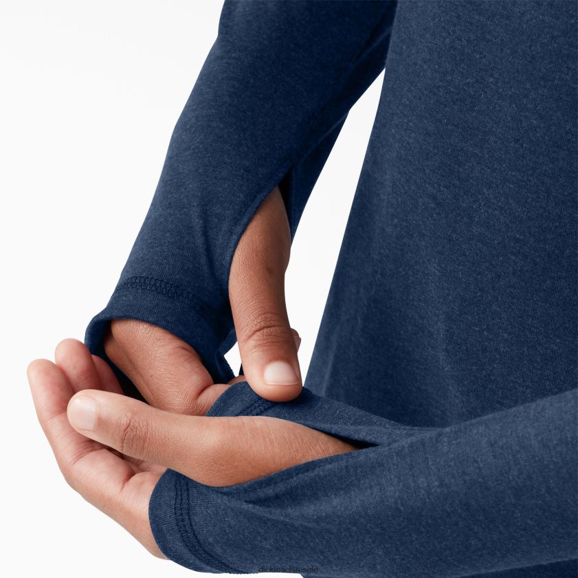 brezo azul marino oscuro (dnh) mujer playera solar de rendimiento refrescante Dickies vestir X4H0F1661