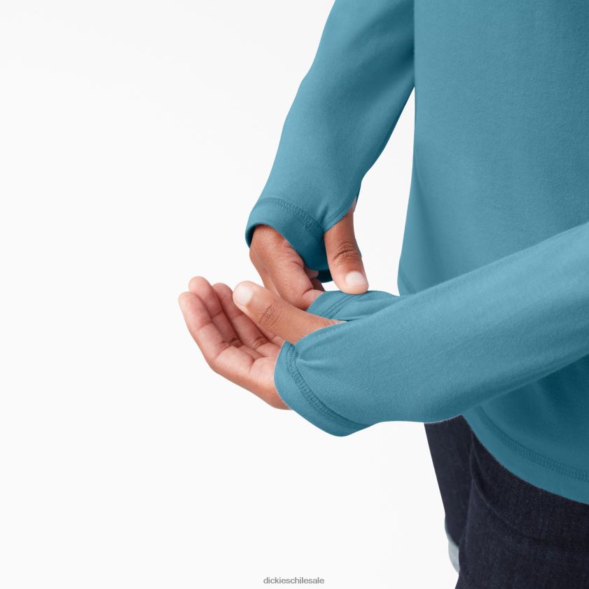 cielo profundo (esd) mujer playera solar de rendimiento refrescante Dickies vestir X4H0F1662