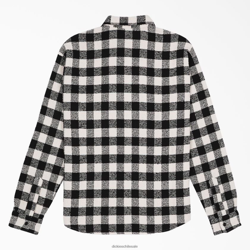 cuadros blancos y negros (awp) hombres camisa de tweed de ceremonia de apertura Dickies vestir X4H0F937