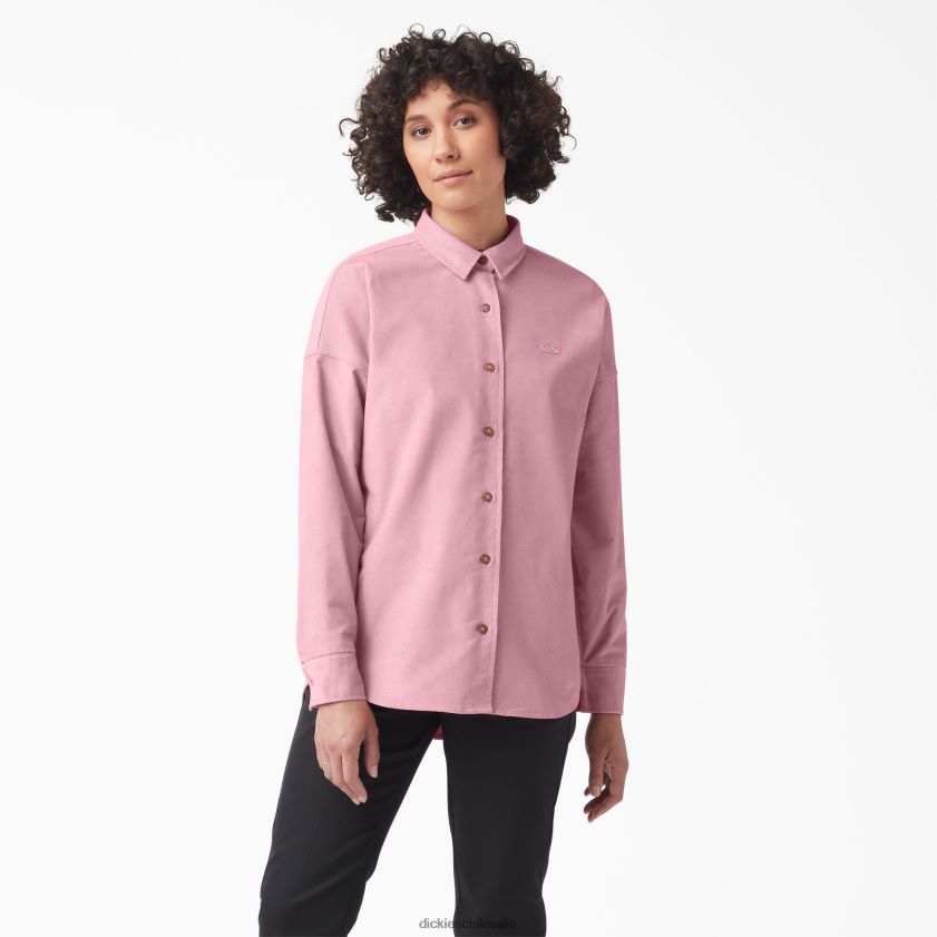 dedalera (f2g) mujer camisa de pana extragrande halleyville Dickies vestir X4H0F2185