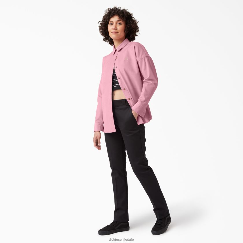 dedalera (f2g) mujer camisa de pana extragrande halleyville Dickies vestir X4H0F2185