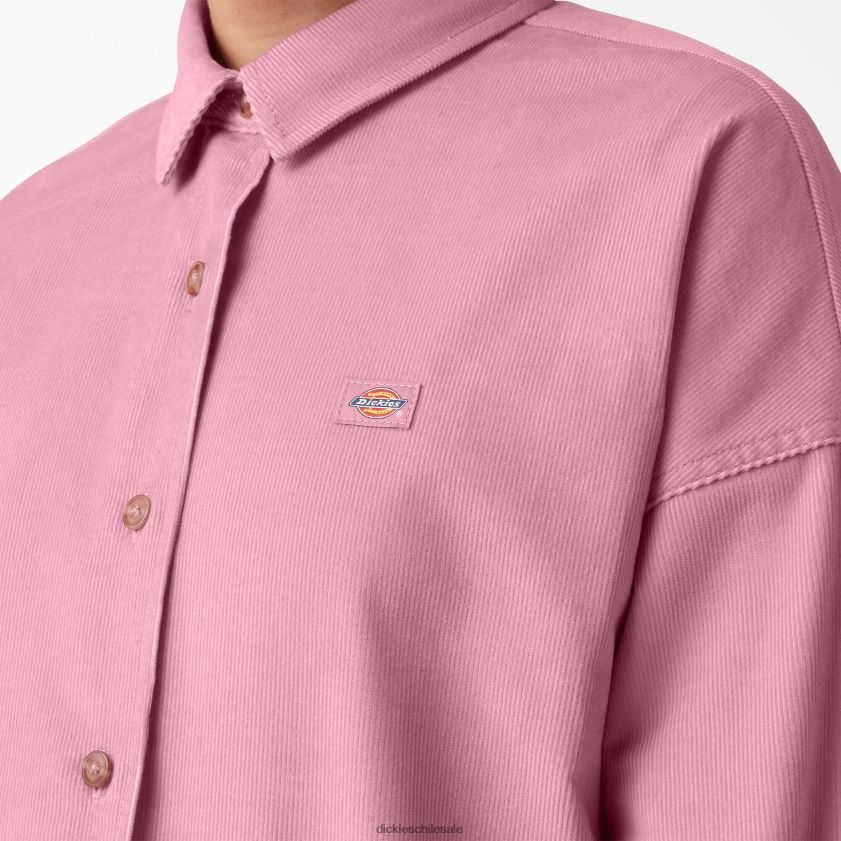 dedalera (f2g) mujer camisa de pana extragrande halleyville Dickies vestir X4H0F2185