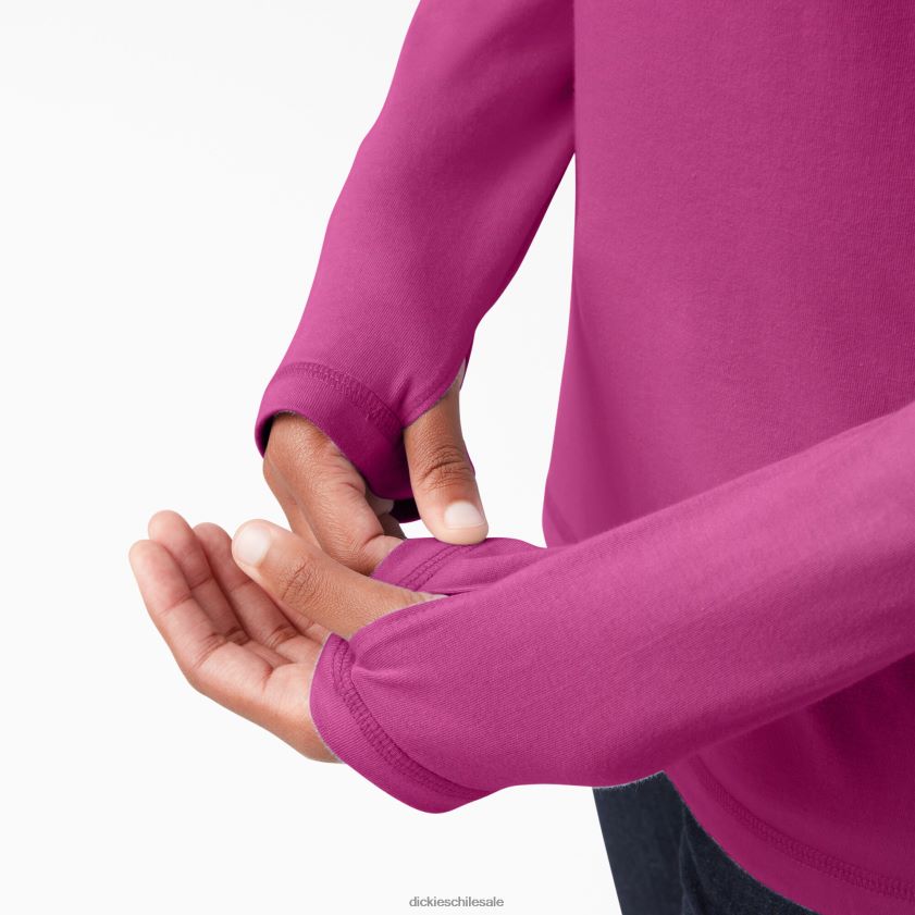 festival fucsia (f2f) mujer playera solar de rendimiento refrescante Dickies vestir X4H0F1664