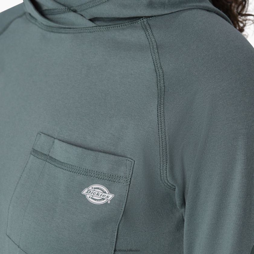 lincoln verde (ln) mujer playera solar de rendimiento refrescante Dickies vestir X4H0F1665